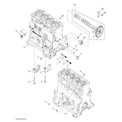 Group 46: Cylinder Block, continued  第46組：氣缸體，&ldquo;GM93289,&rdquo;&ldquo;GM93285,&rdquo;&ldquo;GM91650,&rdquo;&ldquo;GM85414,&rdquo;&ldquo;GM85412,&rdquo;&