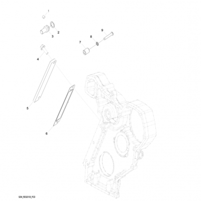Group 52: Auxiliary Drive Adapter and Cover, continued  第52組：輔助驅(qū)動適配器和蓋，&ldquo;GM93289,&rdquo;&ldquo;GM93285,&rdquo;&ldquo;GM91650,&rdquo;&ldquo;GM85414,&rdquo;&ldqu